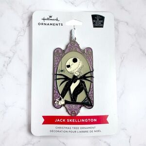 Hallmark Disney Nightmare Before Christmas Jack Skellington Metal Ornament NEW